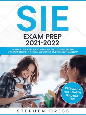 cover image of SIE Exam Prep 2021-2022